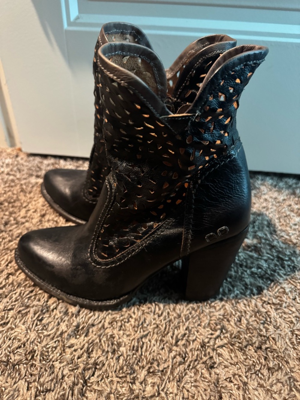 Bed Stu Irma heeled ankle boots 8.5 - Picture 6 of 6